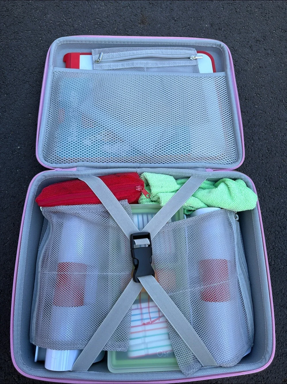 Osmo or other Pink Tablet Carrying Case - Protective Sleeve with Handle
